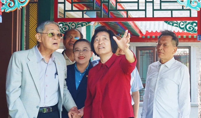 苏辉会见天福集团创办人李瑞河一行