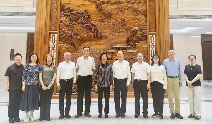 苏辉在皖与台盟安徽总支领导班子座谈